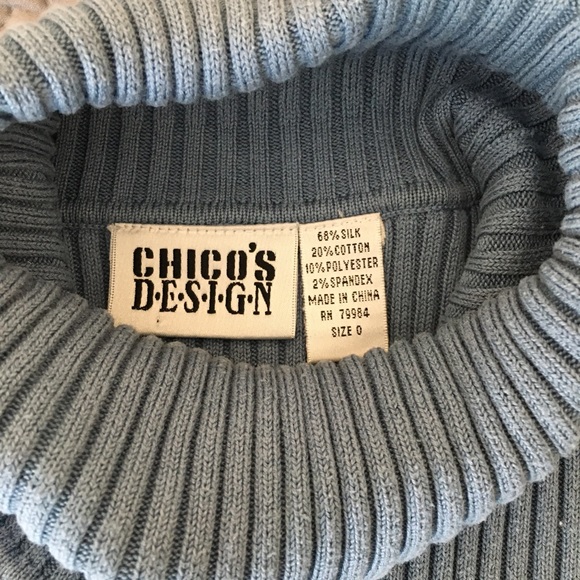 🔥Chico’s Silk Knit Sweater Top - Picture 4 of 4